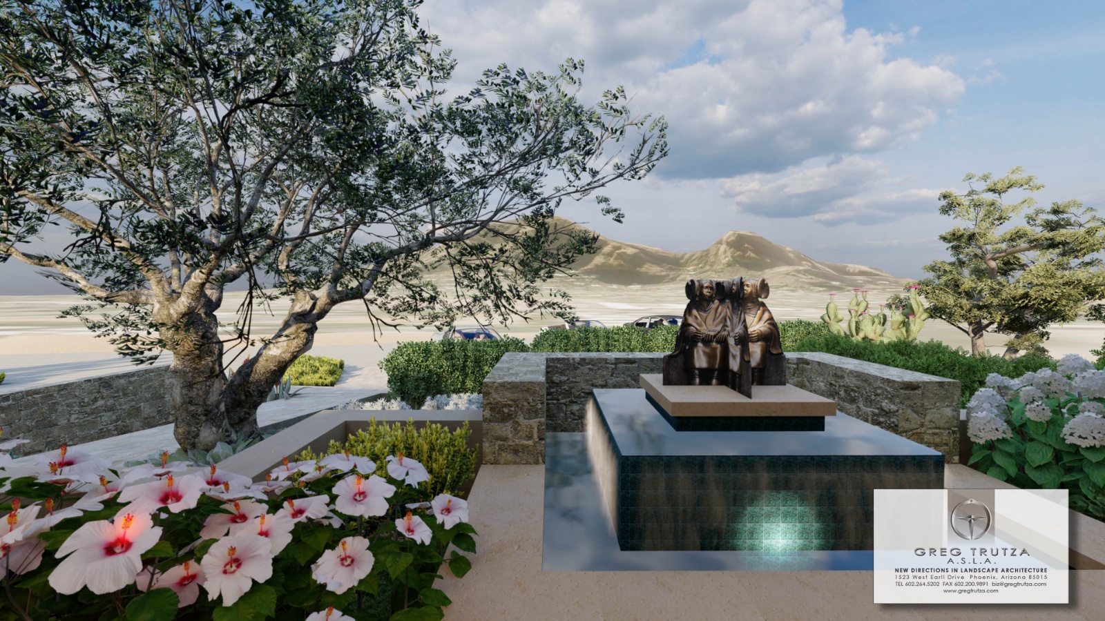 Lewis Front Fountain with 55   Photo